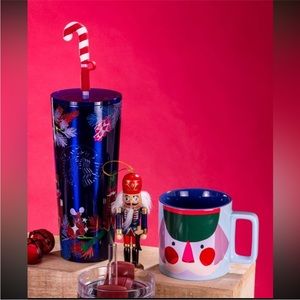 NWT 2023 Starbucks Holiday Nutcracker Stainless Steel Venti Tumbler Cup